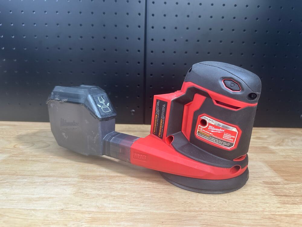 Milwaukee M18 5" Random Orbit Sander 2648-20 Tool-Only Red/Black